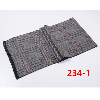 Autumn And Winter New Men's Scarf Lattice Warm Europe And The United States Simple Business Leisure Young Neck Manufacturers Wholesale 2024 Autumn And Winter