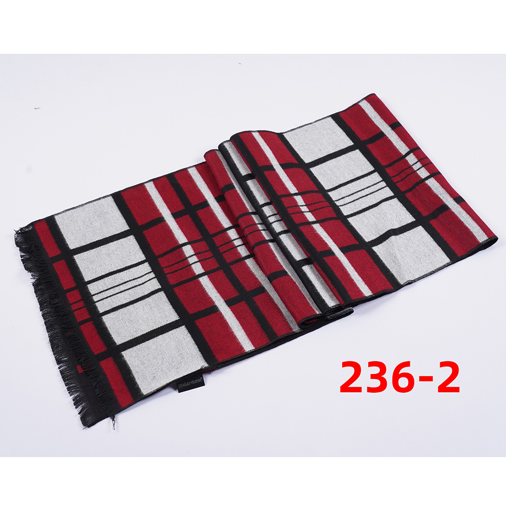 Autumn And Winter New Men's Scarf Lattice Warm Europe And The United States Simple Business Leisure Young Neck Manufacturers Wholesale 2024 Autumn And Winter Application Scenario