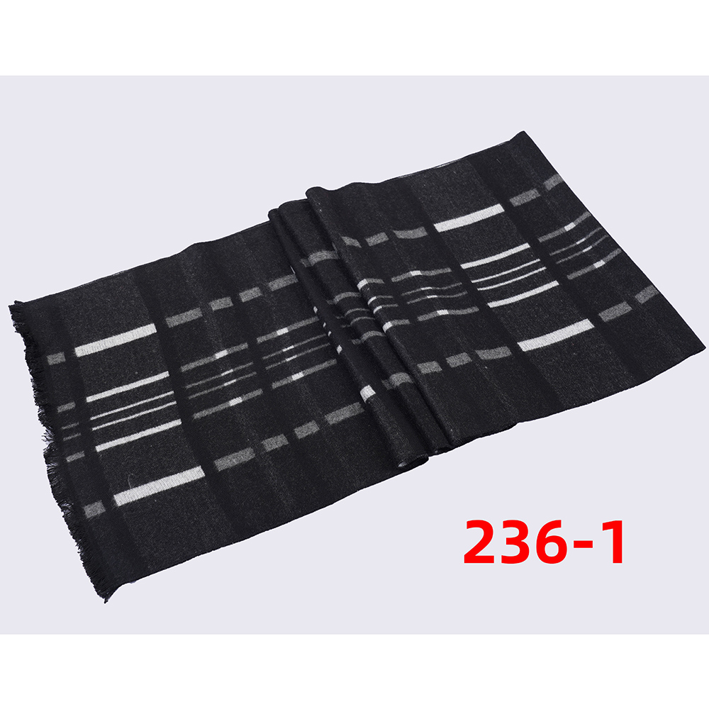 Autumn And Winter New Men's Scarf Lattice Warm Europe And The United States Simple Business Leisure Young Neck Manufacturers Wholesale 2024 Autumn And Winter Specification drawing