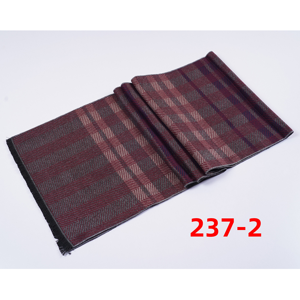 Autumn And Winter New Men's Scarf Lattice Warm Europe And The United States Simple Business Leisure Young Neck Manufacturers Wholesale Customized details Picture