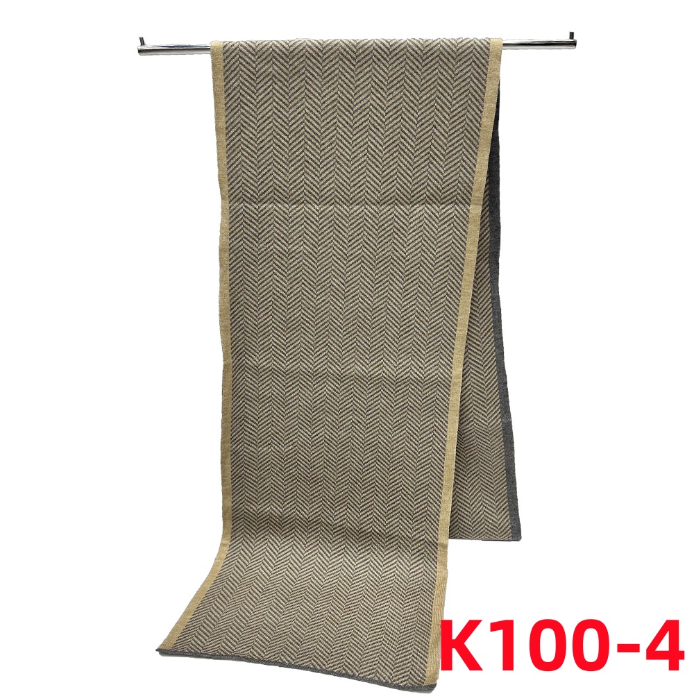 Autumn And Winter New Men's Knitted Blended Scarf Lattice Warm Europe And The United States Simple Business Leisure Young Neck Manufacturers Wholesale Application Scenario