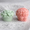 Flower basket soy candle candle valentine's day gift set scented candles wedding gifts home furnishing articles gift birthday candles scented candle candle scented candles scented candle fragrance craft candles for Christmas candles details Picture