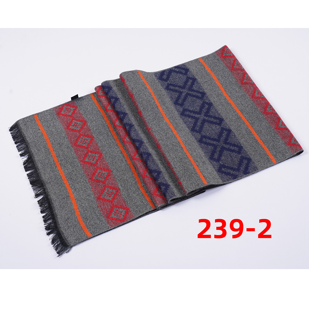 Autumn And Winter New Men's Scarf Lattice Warm Europe And The United States Simple Business Leisure Young Neck Manufacturers Wholesale Custom 2024 details Picture