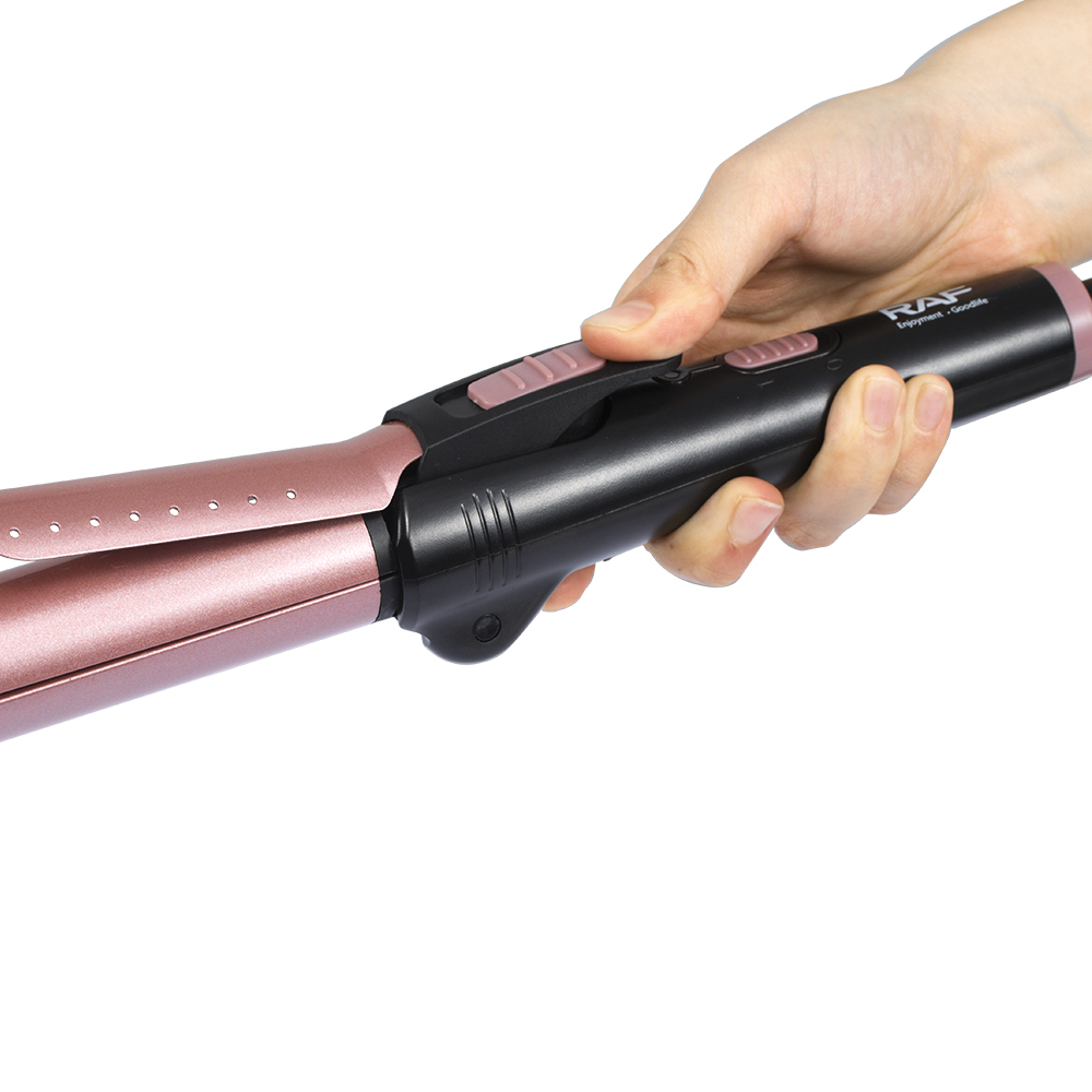 RAF European Standard cross-border Curling iron Dry and Wet dual-purpose automatic curling iron, mini wool egg curling iron for Barber shops, R.0416 Application Scenario