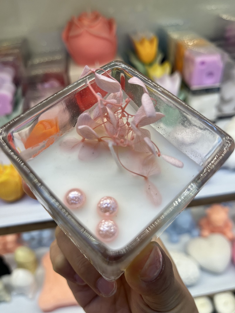 Instagram influencer best-selling export glass cups, dried flowers, soy scented candles, creative festival home souvenirs, scented candles, candles, scented candles, birthday candles, scented candles, scented candles, scented candles, scented craft candles, Christmas candles Specification image