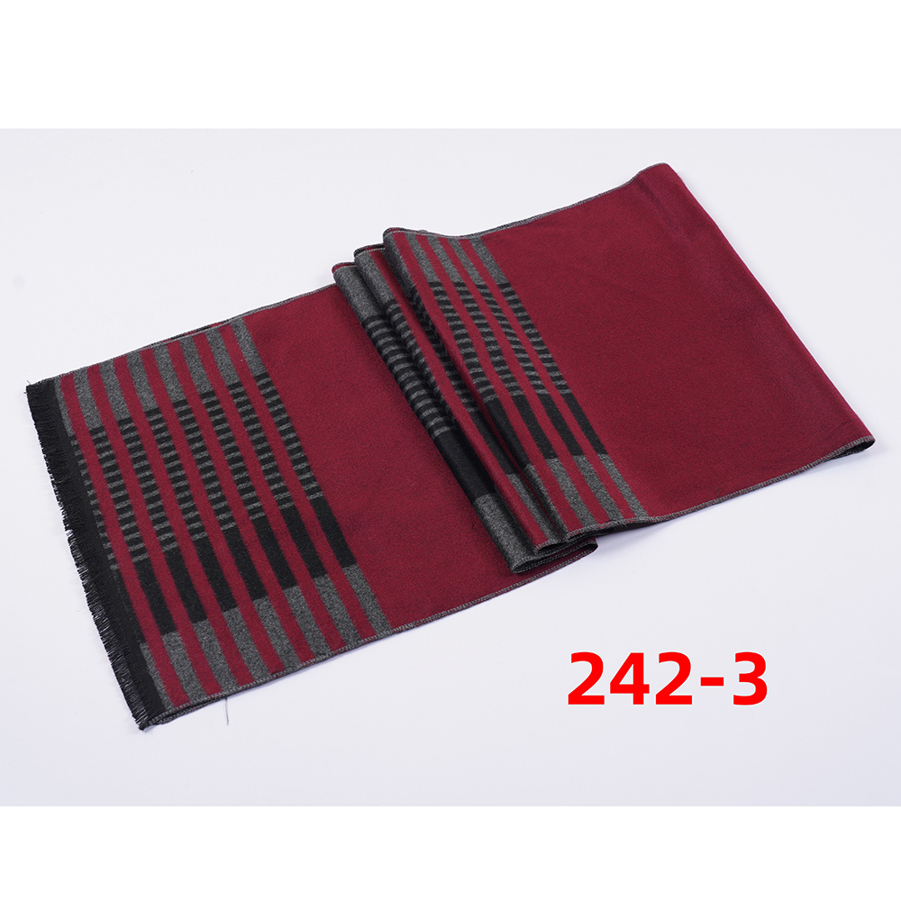 Autumn And Winter New Men's Scarf Lattice Warm Europe And The United States Simple Business Leisure Young Neck Manufacturers Wholesale 2024 Hot details Picture