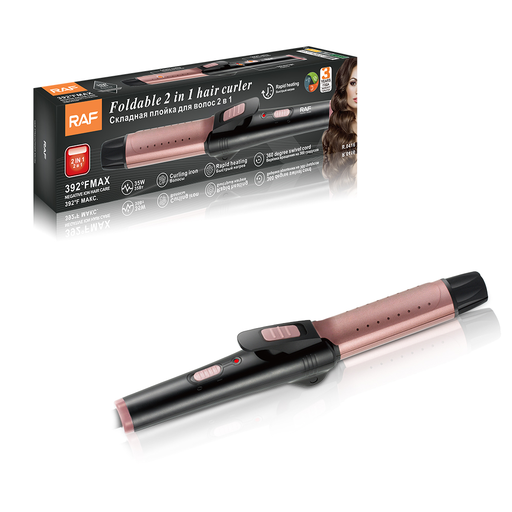 RAF European Standard cross-border Curling iron Dry and Wet dual-purpose automatic curling iron, mini wool egg curling iron for Barber shops, R.0416 details Picture