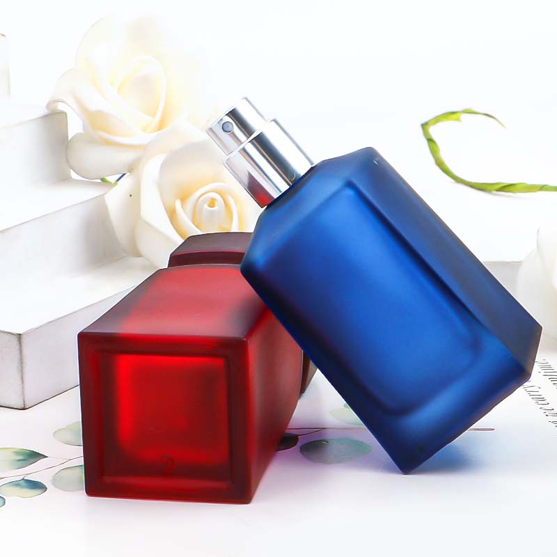 50ml perfume dispenser, spray bottle, high-end glass, portable travel, exquisite perfume bottle, empty sample bottle dispenser Specification image