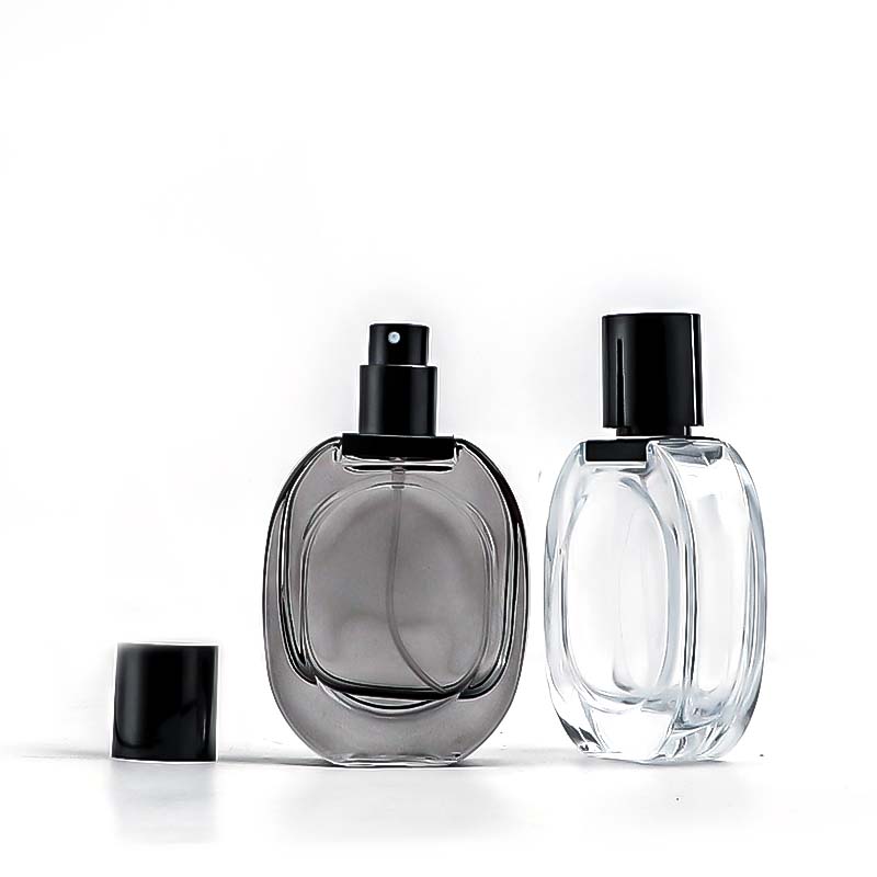 30ML perfume portioned bottle portable high-end glass press-type spray empty bottle to replace travel cosmetics, large capacity pic 2