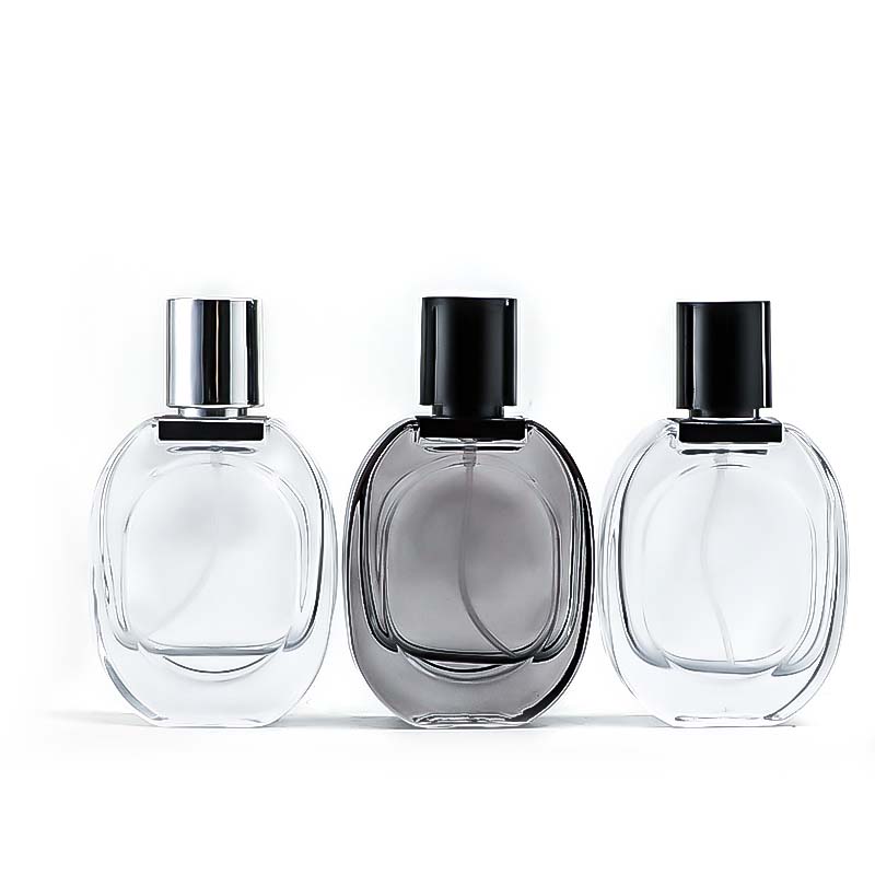30ML perfume portioned bottle portable high-end glass press-type spray empty bottle to replace travel cosmetics, large capacity pic 1