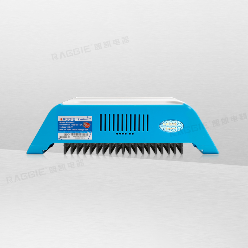 9 Series 60A controller, solar products, solar controllers, PWM controllers, RAGGIE controllers, intelligent controllers,12V/24V automatic switching Application Scenario