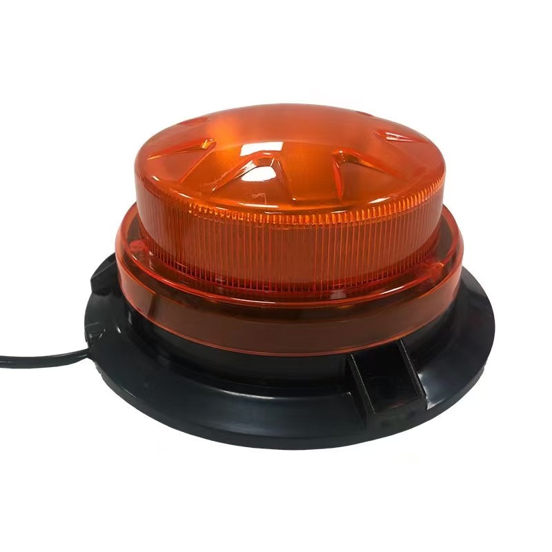 Automobile LED warning lights, rotating alarm lights, yellow flashing lights, roof lights, 24V forklift lights, solar workcar lights Application Scenario