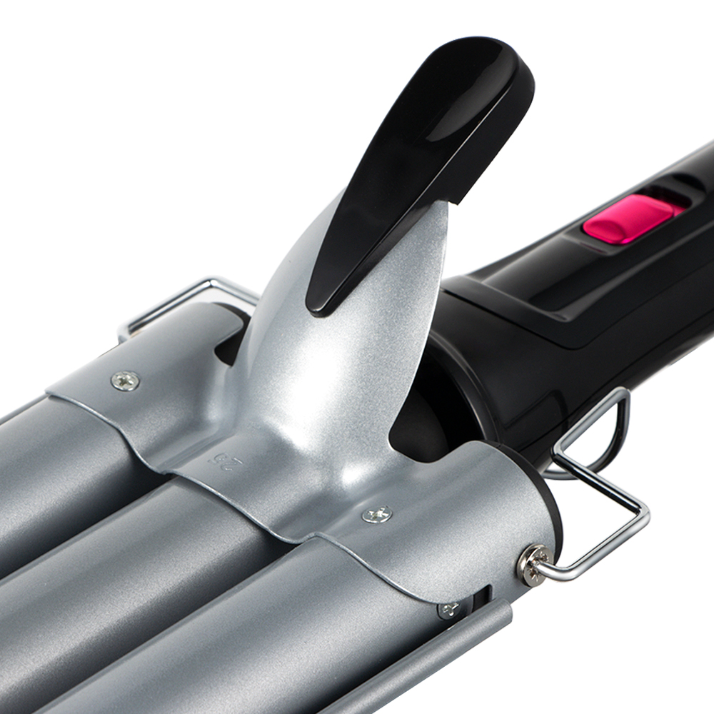 RAF European standard cross-border curling iron, egg roll stick, water wave curling iron, large egg roll head, lazy person's splint Application Scenario