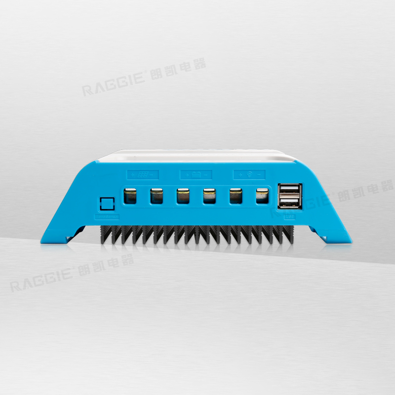 9 Series 60A controller, solar products, solar controllers, PWM controllers, RAGGIE controllers, intelligent controllers,12V/24V automatic switching Specification image