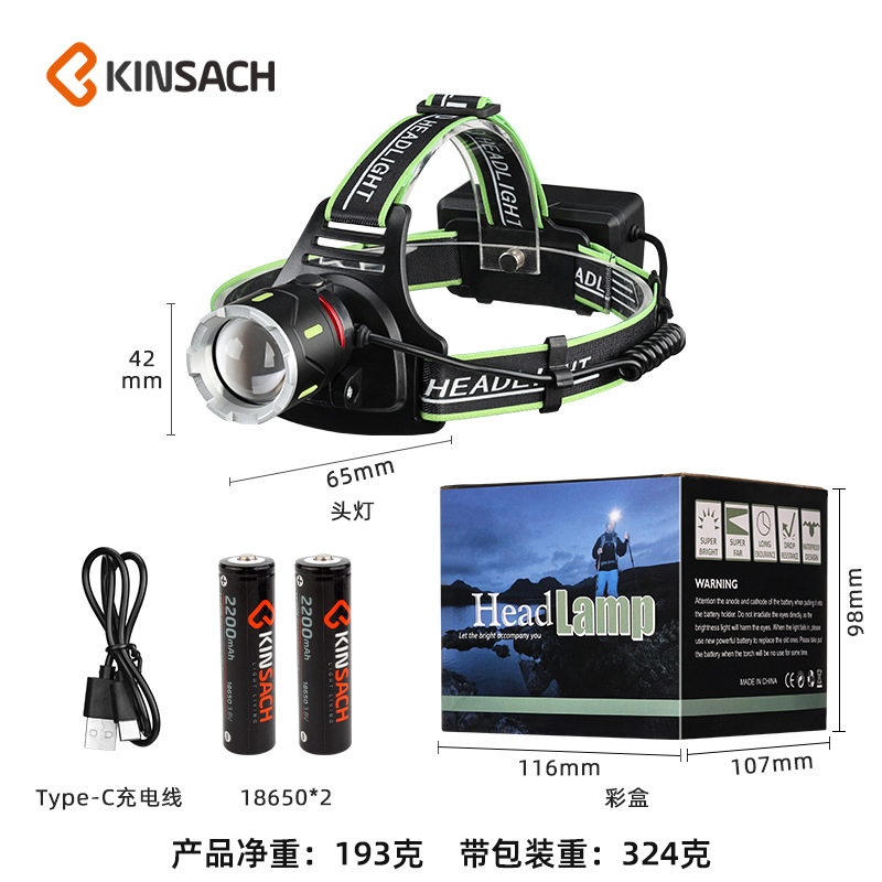 头灯探照灯/头灯矿灯/雅尔曼头灯/头灯钓鱼灯/夜跑头灯产品图