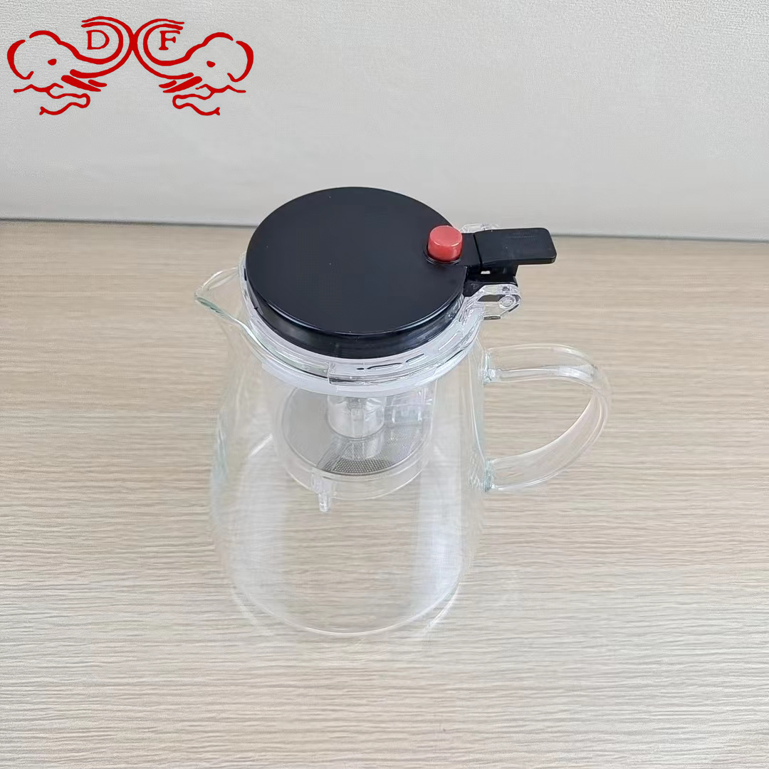 CF68305 إناء الشاي المنبعث من كؤوس شاي معزول، غلاية مفرغة من زجاج وعاء شاي مقاوم للحرارة من نوع DF Tradinghouse Application Scenario