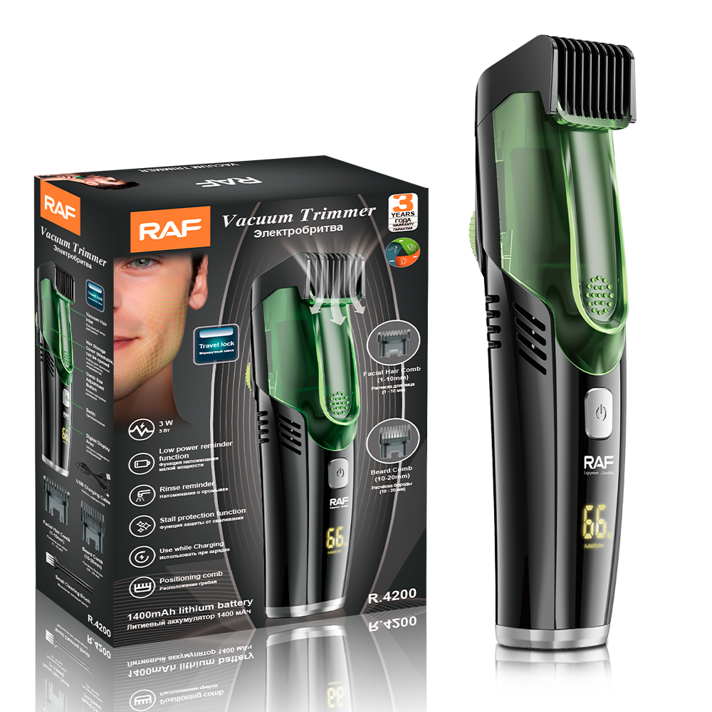 RAF Cross-border new product electric hair clipper, multi-functional electric clipper, hair shaving set, electric clipper, USB interface R.4200 pic 4