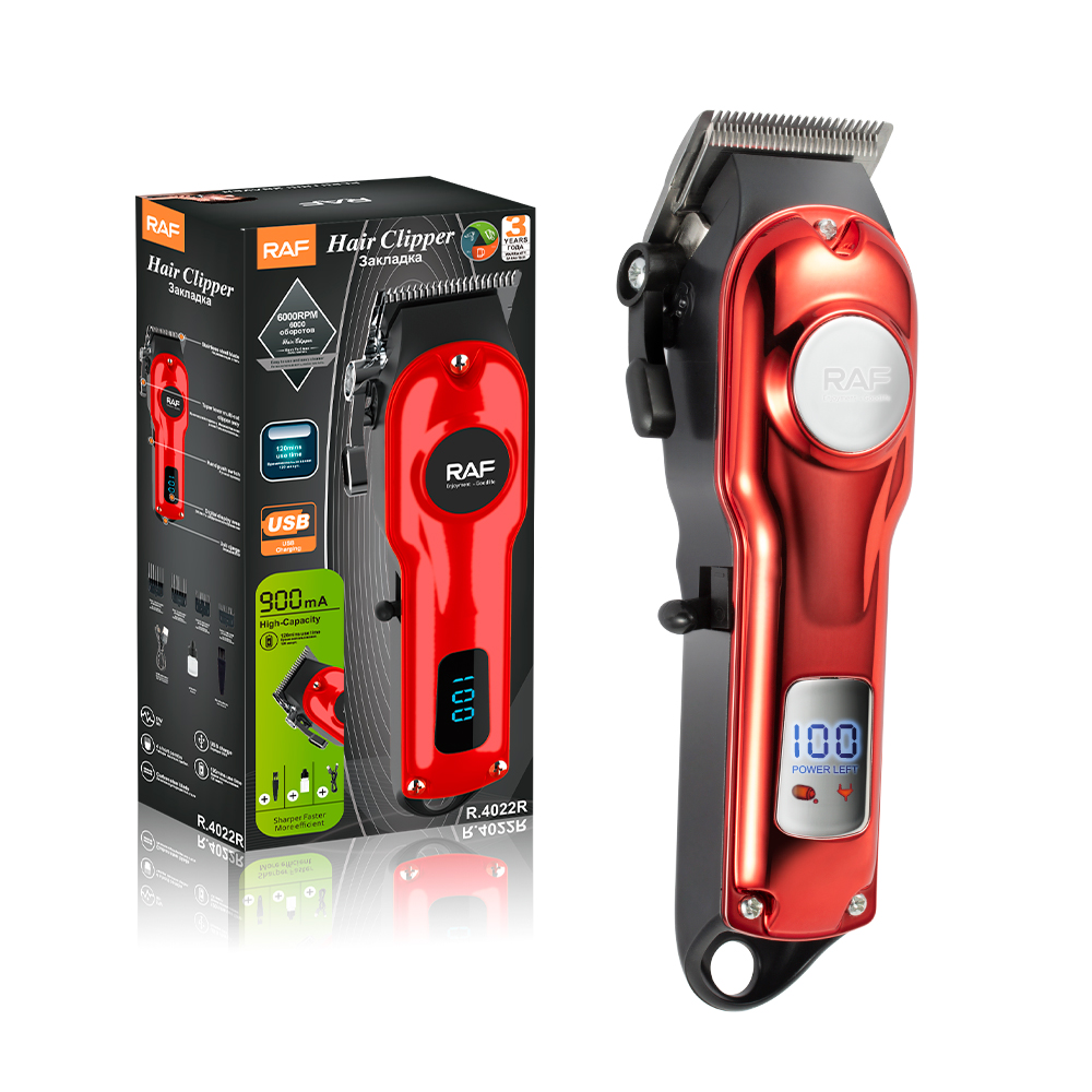 RAF Cross-border new product electric hair clipper, multi-functional electric clipper, hair shaving set, electric clipper, USB interface R.4022 Specification image