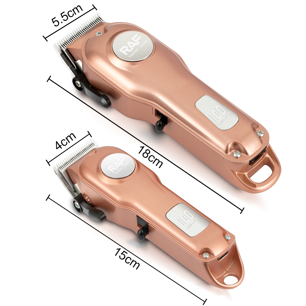 RAF Cross-border new product electric hair clipper, multi-functional electric clipper, hair shaving set, electric clipper, USB interface R.4023 Specification image