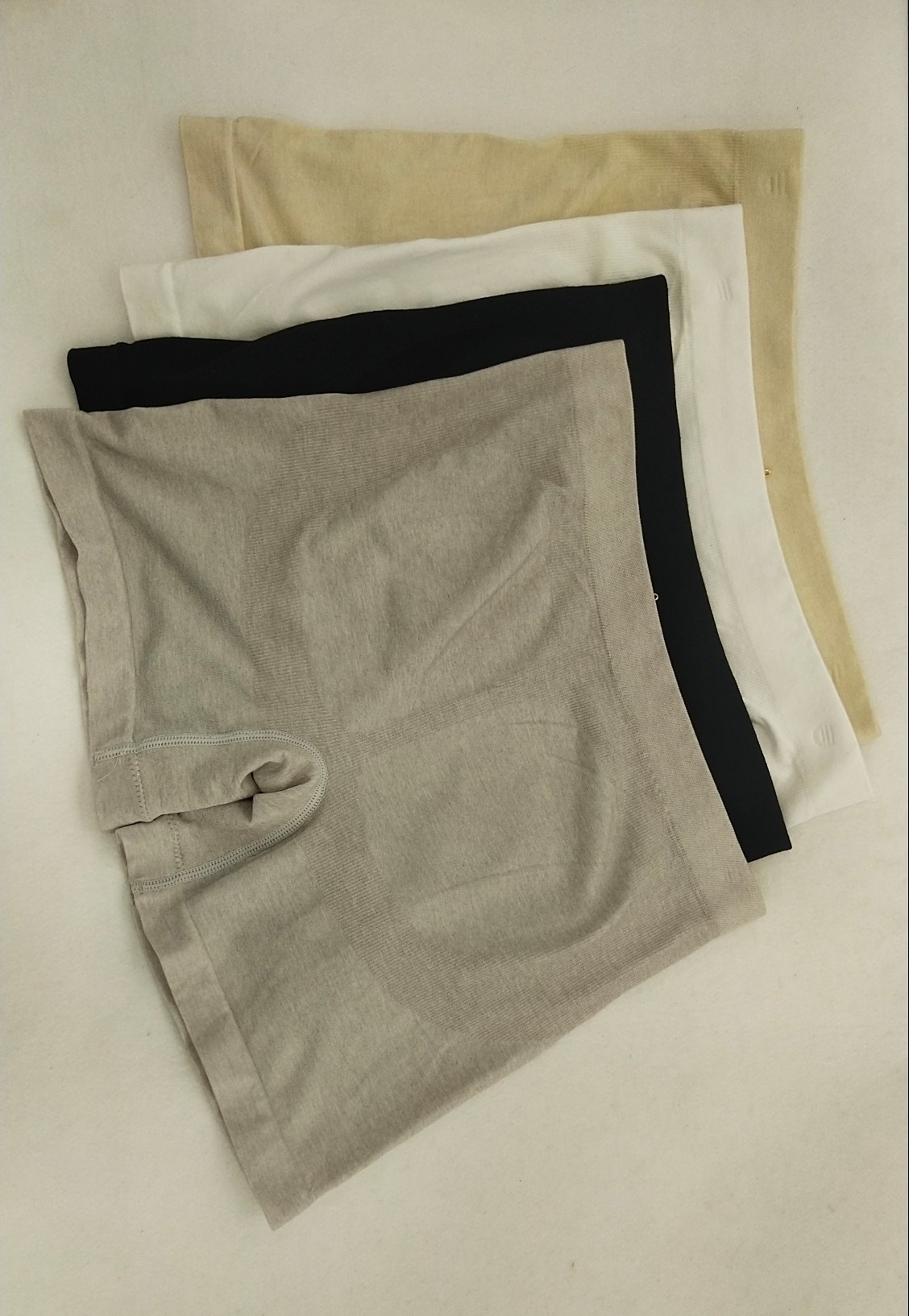 Non-trace safety pants women's anti-exposure not easy to roll edge summer thin high-waisted 2-in-1 underwear shorts Specification drawing