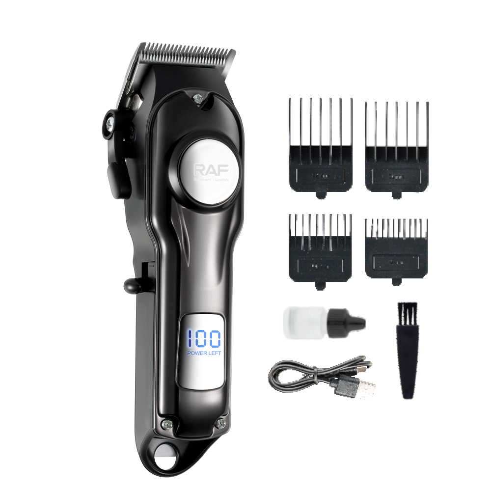 RAF Cross-border new product electric hair clipper, multi-functional electric clipper, hair shaving set, electric clipper, USB interface R.4022 Item Picture
