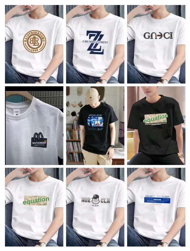 Pure cotton printed T-shirt Specification image