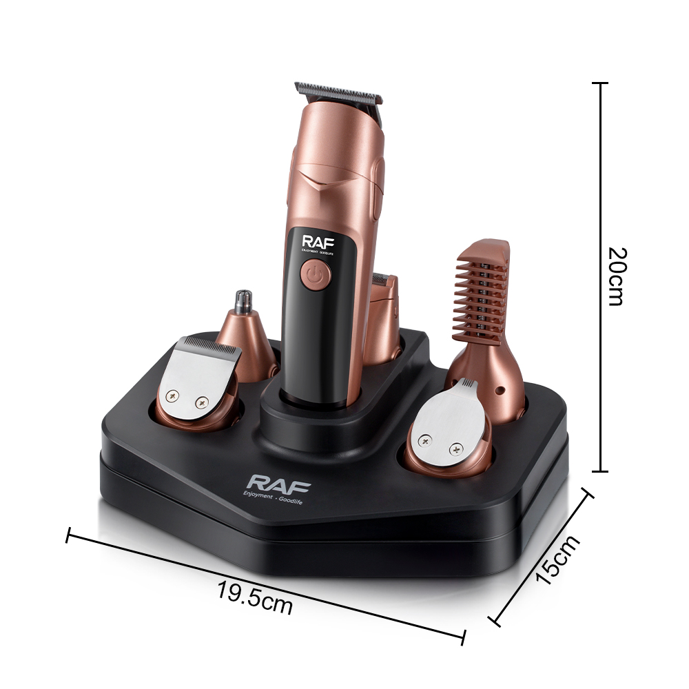 RAF Cross-border Electric Hair Clipper and Electric Hair Clipper Set, multi-functional full-body water washing hair clipper, Oil head electric clipper 19 in 1 Specification image