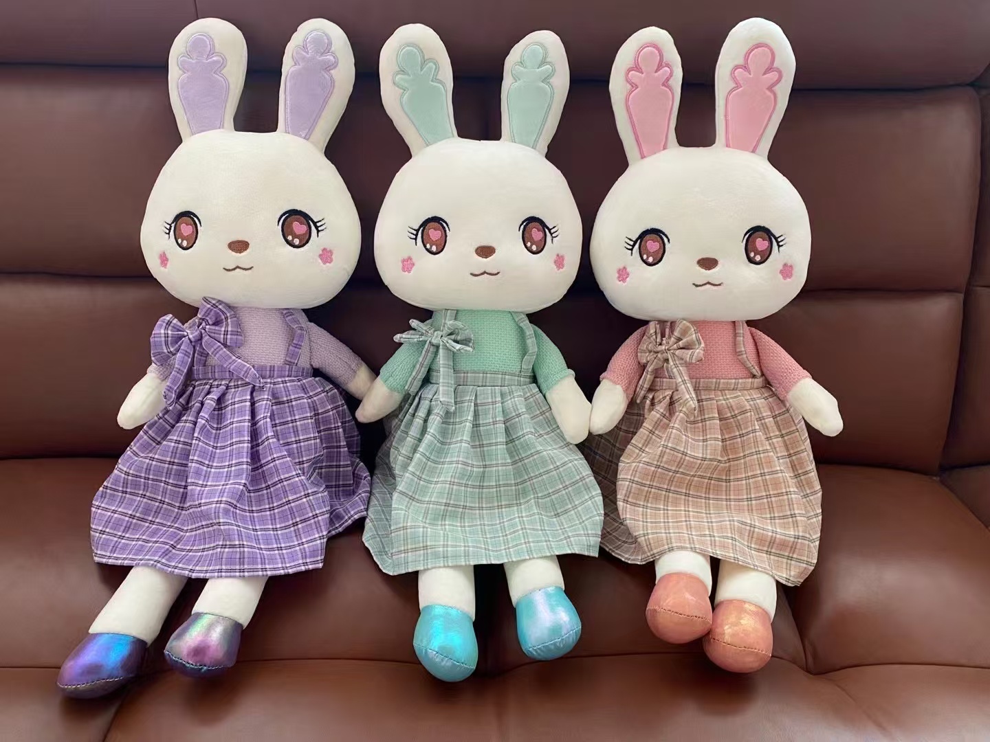 Princess rabbit plush toy doll details Picture
