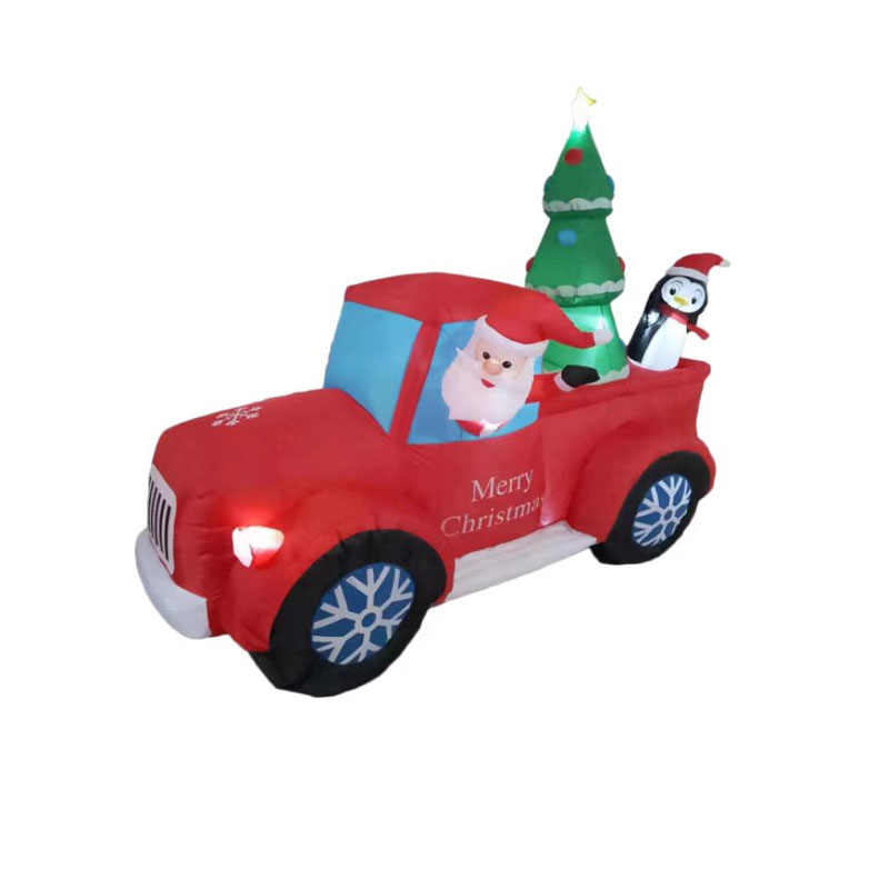 Christmas inflatable car Specification image