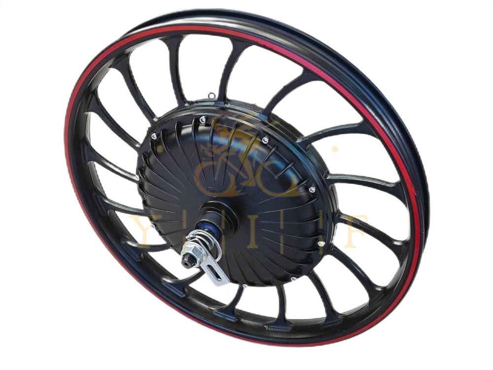 电动车电机（20-2.125 500 W）铝后轮