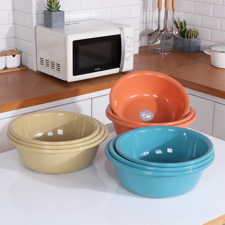 J35-MT5193 Household washbasin, plastic foot basin, laundry basin, vegetable basin, student dormitory accommodation basin, washbasin