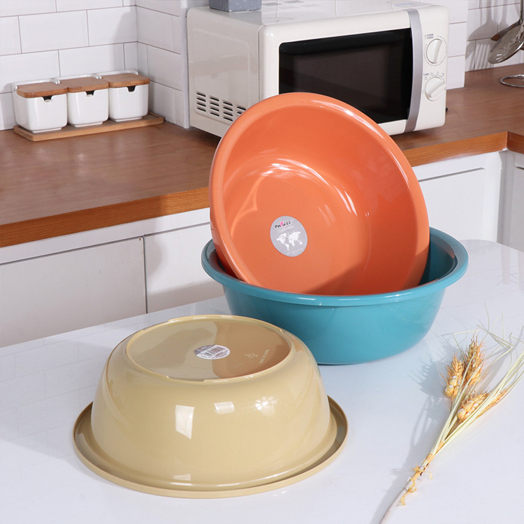 J35-MT5193家用脸盆塑料洗脚盆洗衣盆洗菜盆学生宿舍住宿盆洗脸盆细节图