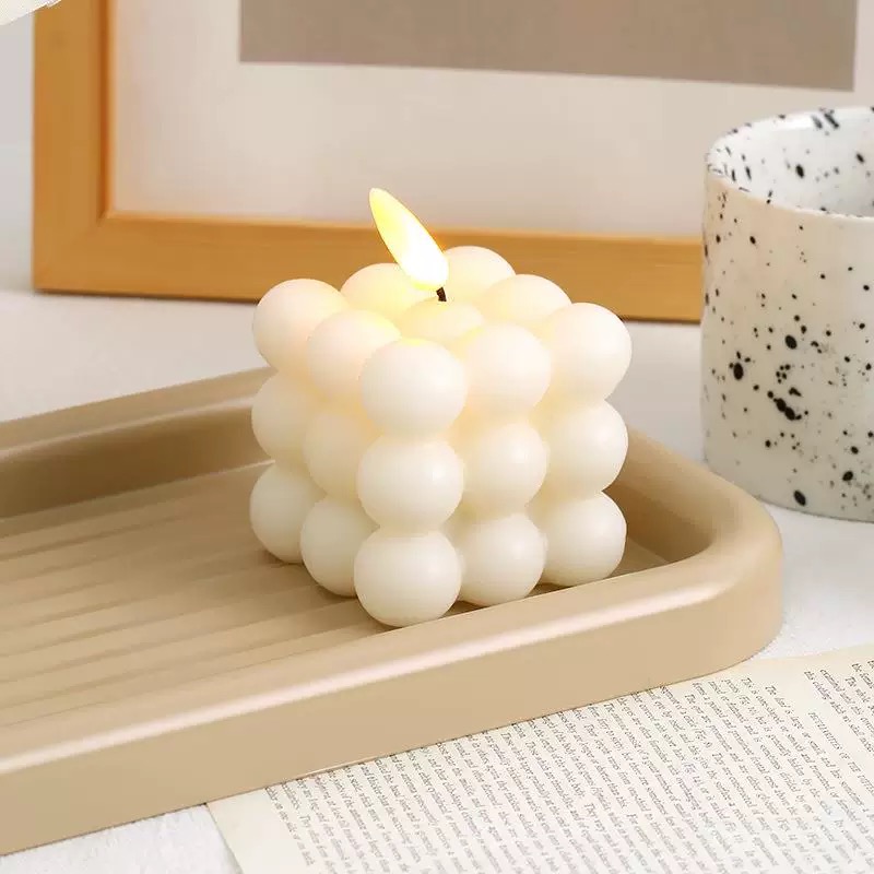 单色魔方电子香薰蜡烛灯浪漫情调求婚表白氛围仪式感生日布置装饰蜡烛香薰蜡烛圣诞树蜡烛生日蜡烛蜡烛香薰工艺蜡烛大豆蜡烛详情3