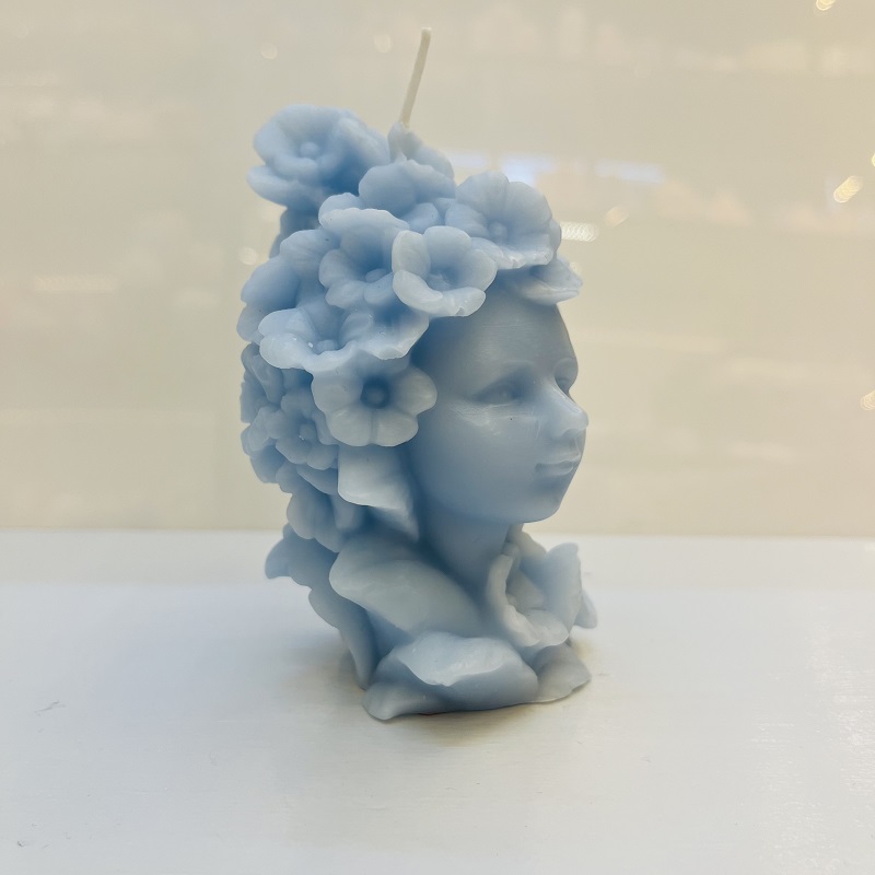 Flower girl, scented candle, souvenir, Wedding gift, scented gift, birthday candle, soy wax, decorative item, candle, scented candle, Christmas tree candle, birthday candle, scented craft candle, soy candle, candle 1 Specification image