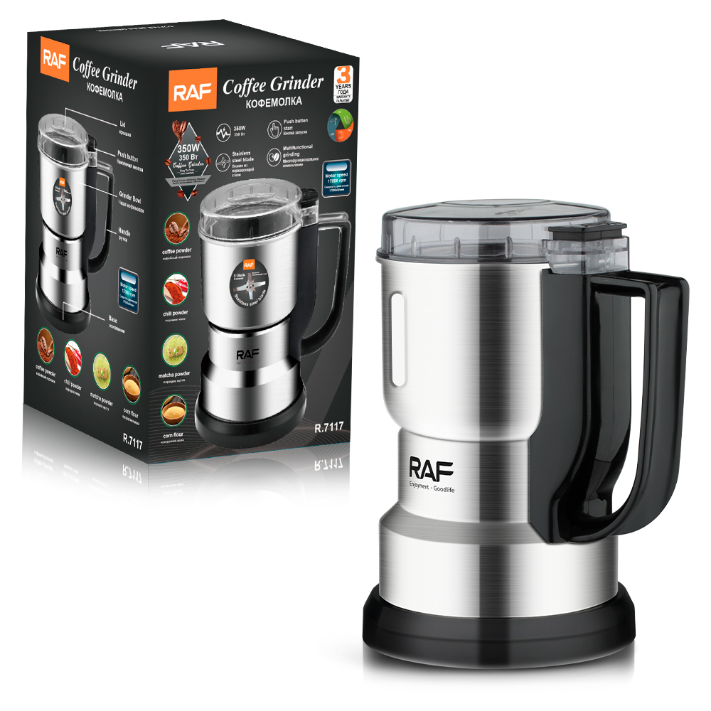 RAF European standard cross-border multi-functional food grinder, household flour mill, five-grain mill, bean curd grinder pic 4