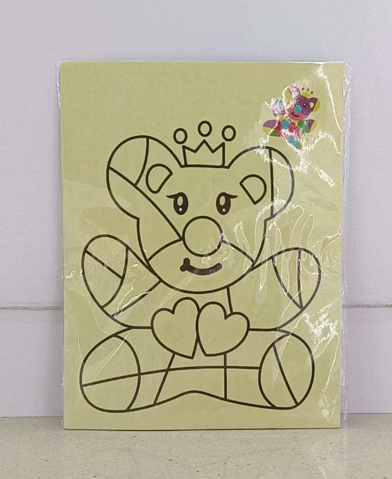 Medium-sized sand painting Specification image