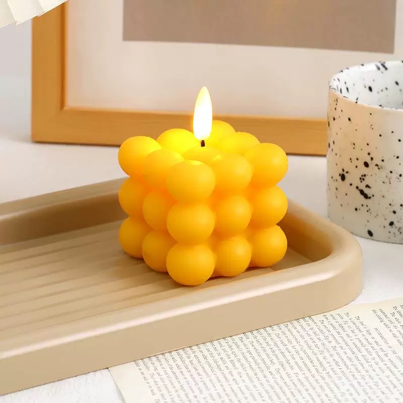 工艺蜡烛/红光莲花灯/大豆蜡烛/香氛蜡烛/圣诞蜡烛白底实物图