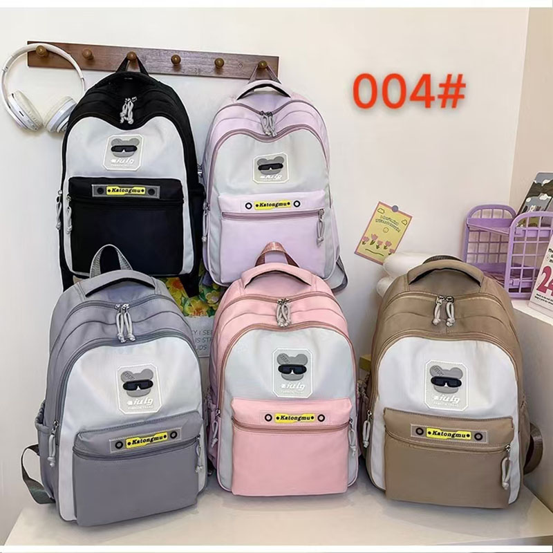 College students High school junior high school students schoolbag Children Boys girls lighten the load ultra-light children backpack leisure schoolbag full figure