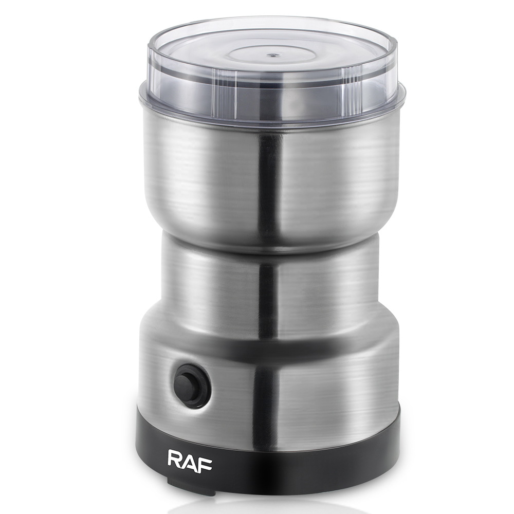 RAF European and American standard electric bean grinder, dry grinder, household lightweight grinding cup, portable coffee bean powder grinder Application Scenario