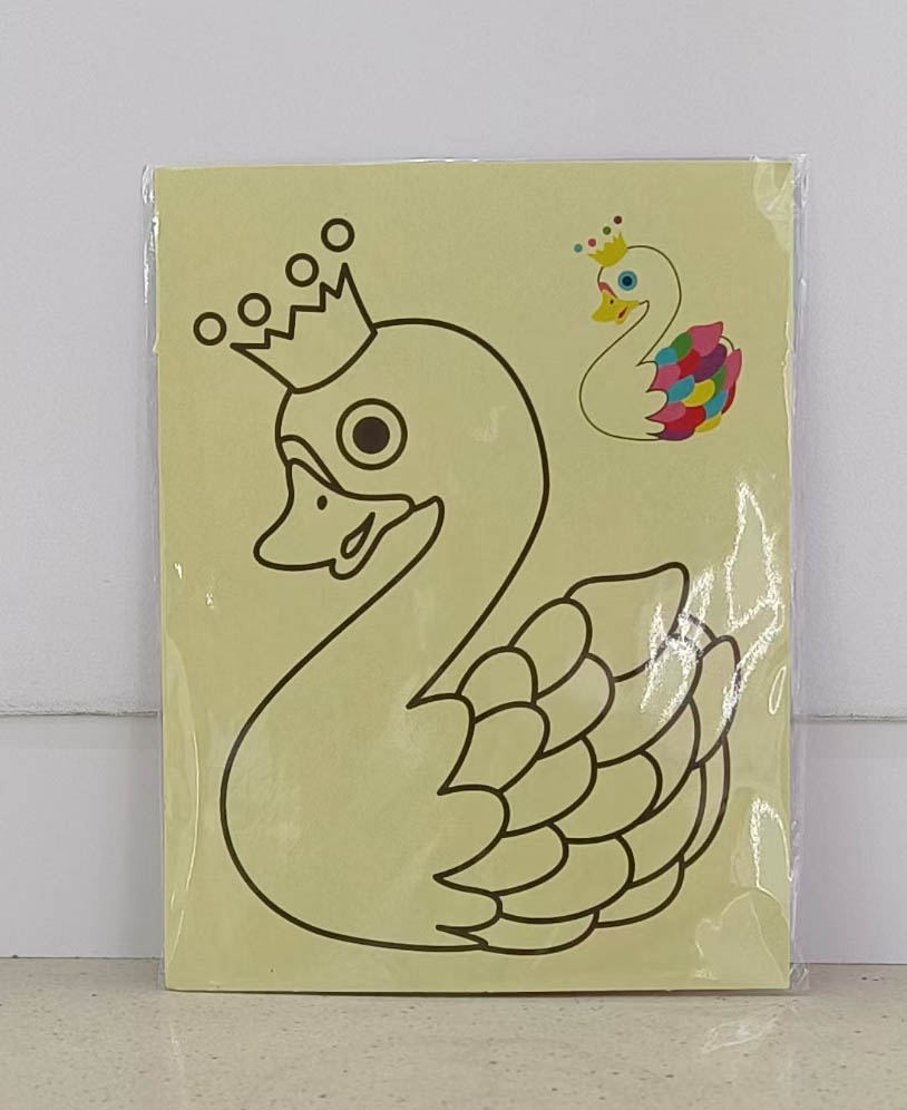 Medium-sized sand painting