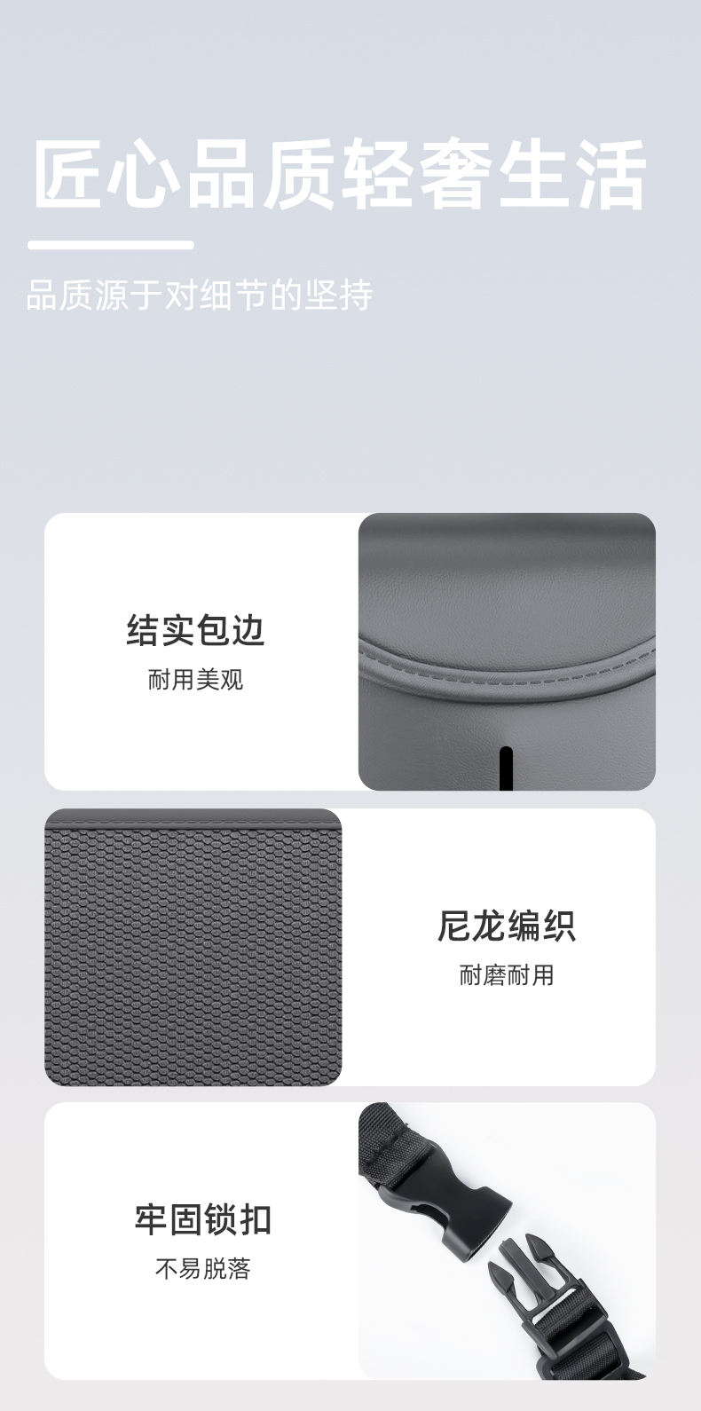 Multi-functional car storage bag, car seat back storage bag, car hanging bag, rear hanging car storage bag, car supplies pic 12