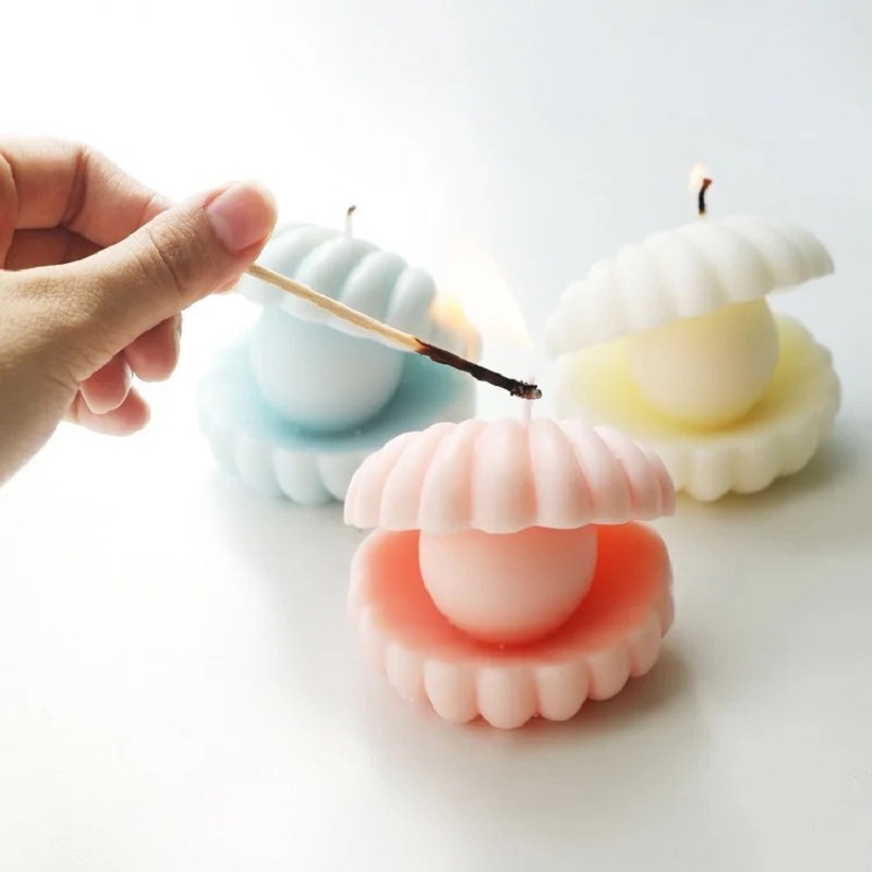 Pearl shell scented candles as souvenirs, wedding gifts, scented gifts, birthday candles, soy wax decorative items, candles, scented candles, Christmas tree candles, Happy birthday candles, birthday candles, scented candles, scented candles 1 pic 9