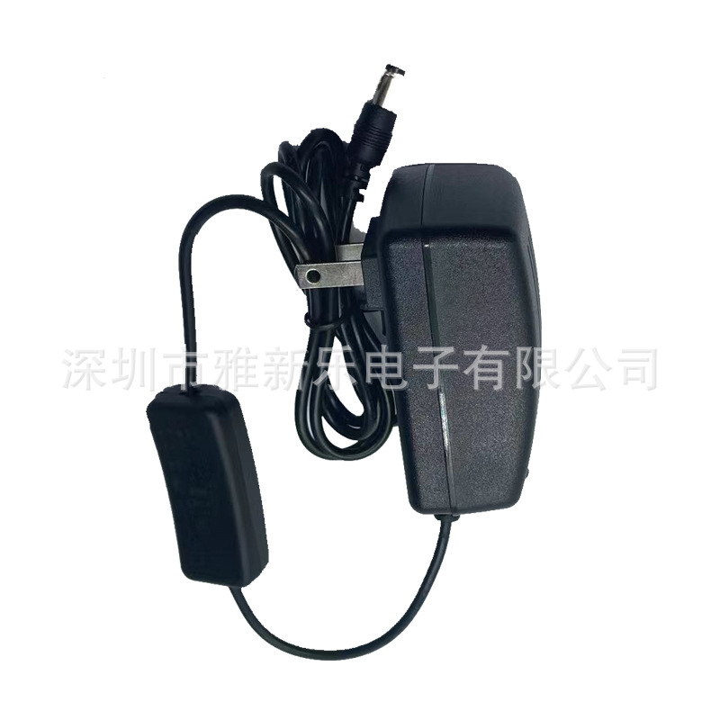 12V3A足安美规开关电源适配器 LED灯条水泵线上带303开关电源细节图