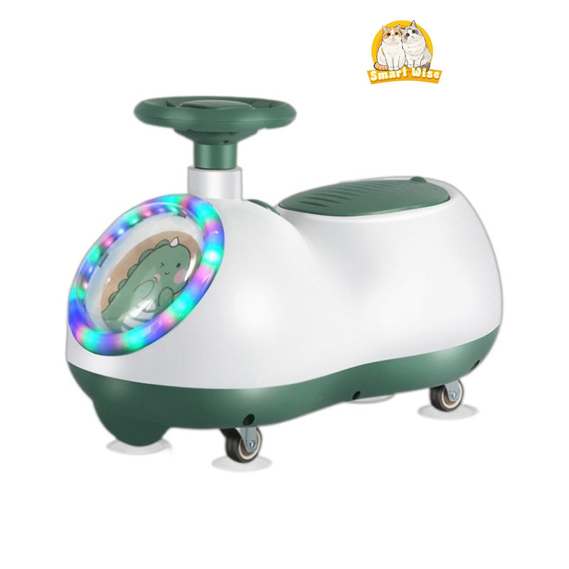 Net Red Peanut Car Children's Twist Car Slider Car Yo-Yo Baby's First Birthday Gift Silent Indoor Car Slide Item Picture