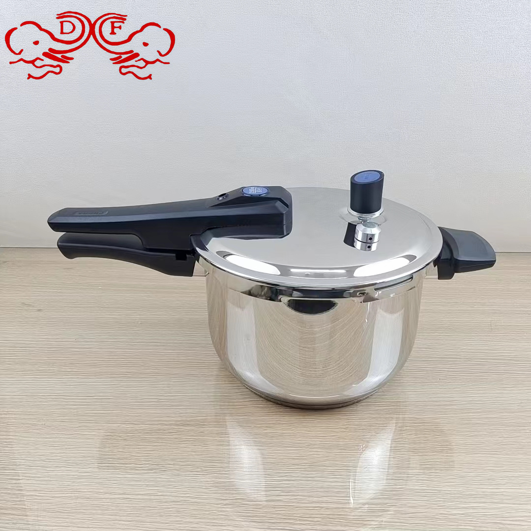 DF99053 Stainless steel pressure cooker Household pressure cooker double bottom explosion-proof cooker natural gas gas stove general DF TRADINGHOUSE