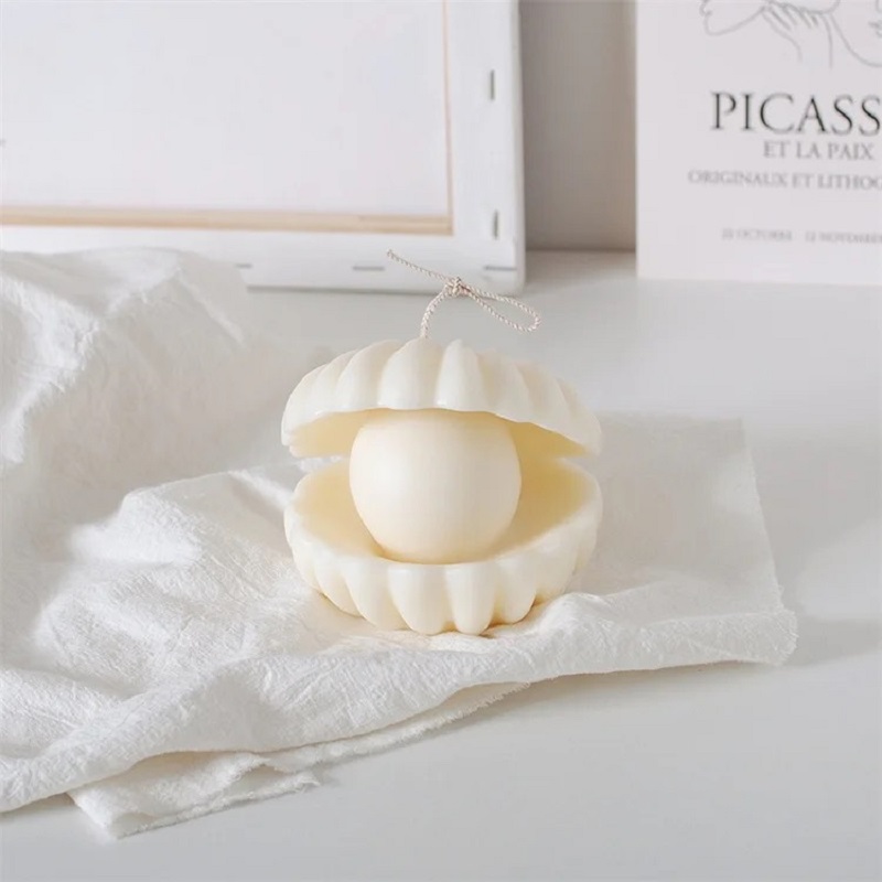 Pearl shell scented candles as souvenirs, wedding gifts, scented gifts, birthday candles, soy wax decorative items, candles, scented candles, Christmas tree candles, Happy birthday candles, birthday candles, scented candles, scented candles 1 pic 6