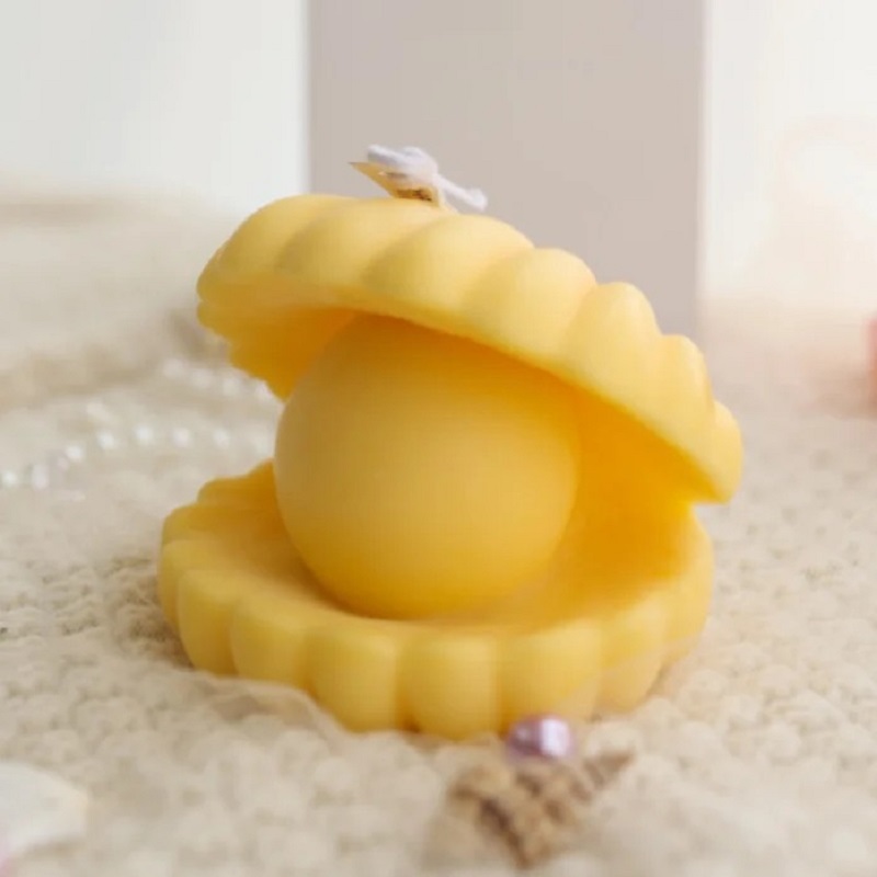 Pearl shell scented candles as souvenirs, wedding gifts, scented gifts, birthday candles, soy wax decorative items, candles, scented candles, Christmas tree candles, Happy birthday candles, birthday candles, scented candles, scented candles 1
