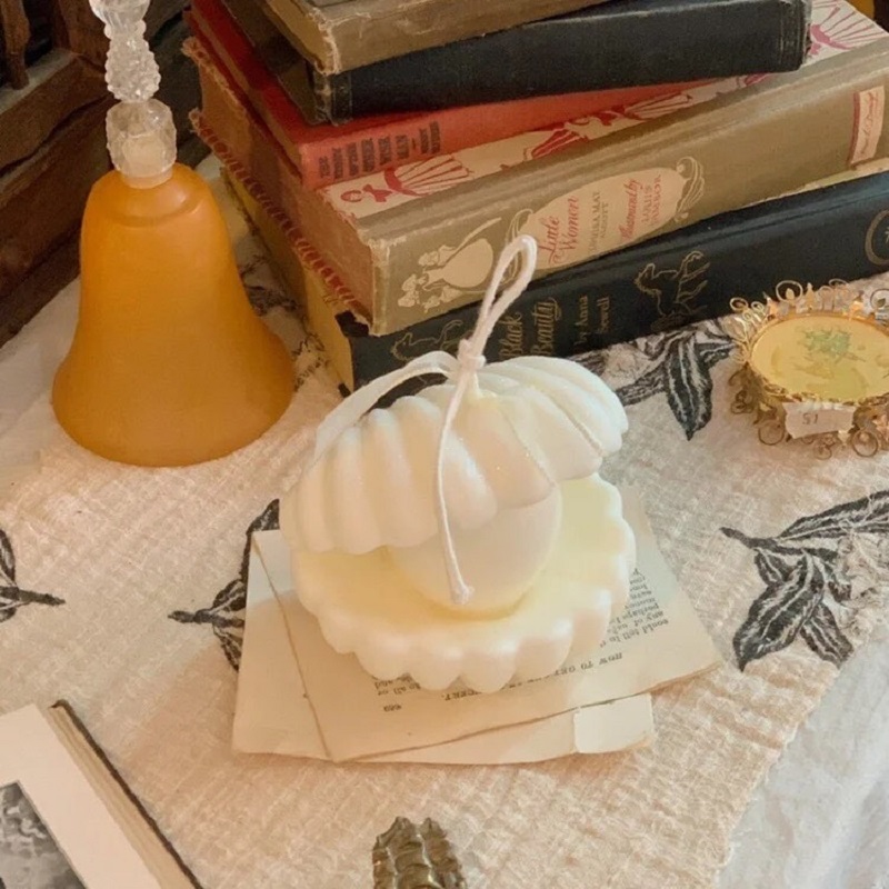 Pearl shell scented candles as souvenirs, wedding gifts, scented gifts, birthday candles, soy wax decorative items, candles, scented candles, Christmas tree candles, Happy birthday candles, birthday candles, scented candles, scented candles 1 pic 7