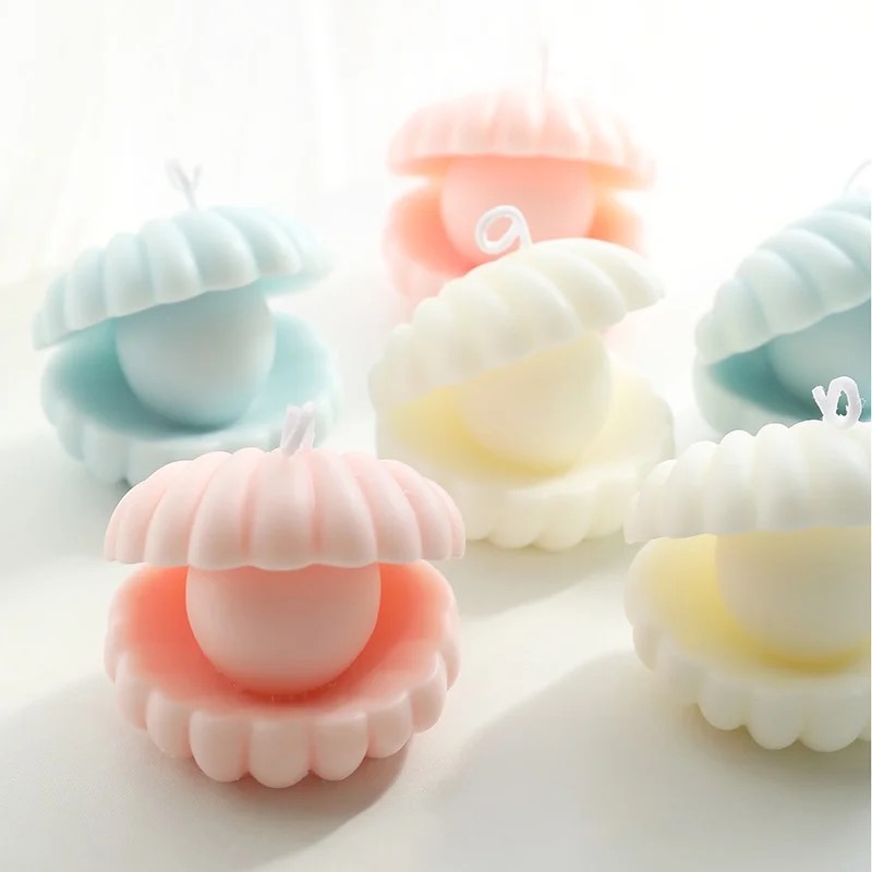 Pearl shell scented candles as souvenirs, wedding gifts, scented gifts, birthday candles, soy wax decorative items, candles, scented candles, Christmas tree candles, Happy birthday candles, birthday candles, scented candles, scented candles 1 pic 5