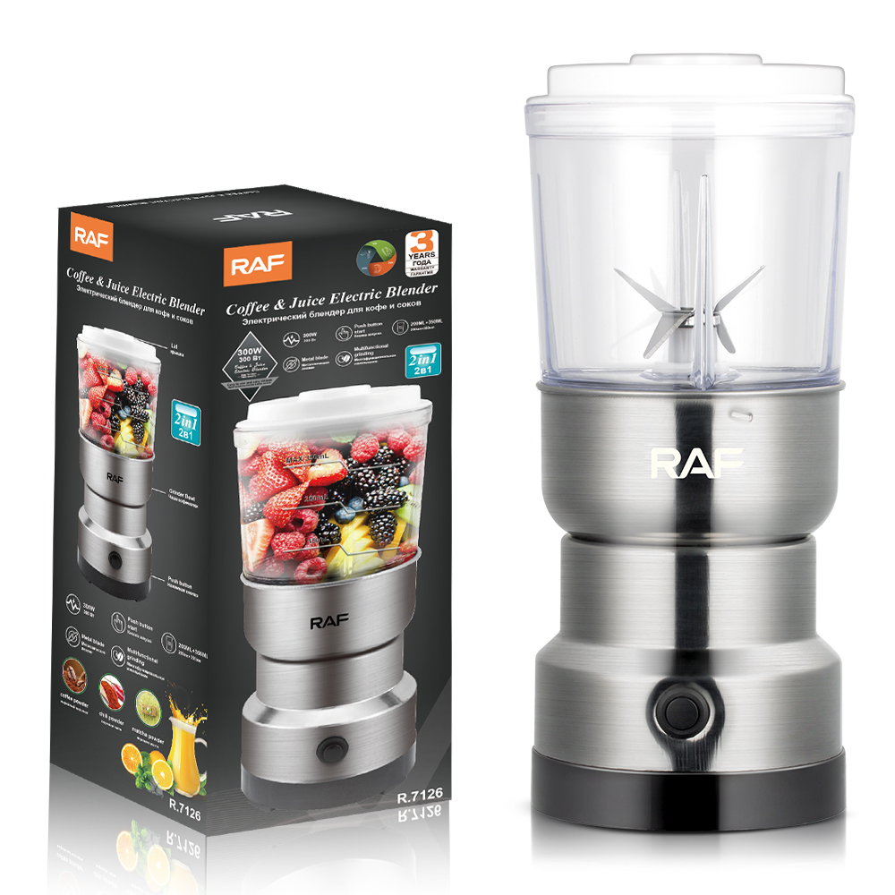 RAF multi-functional juicer, electric coffee grinder, dry grinder, household lightweight grinding cup, portable coffee bean grinder details Picture